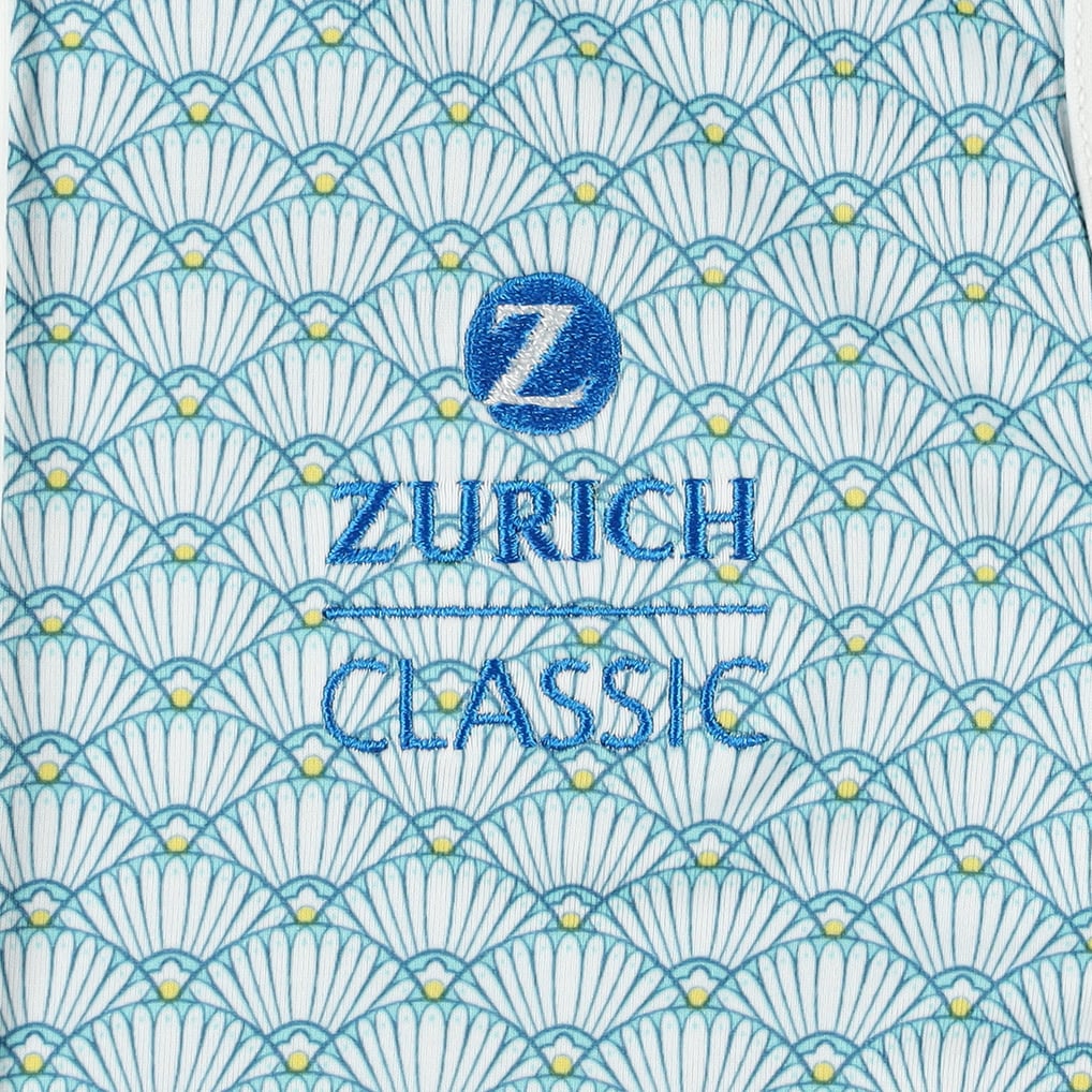  The Zurich Classic Puma Women's CLOUDSPUN Scallop Sleeveless Polo - Blue